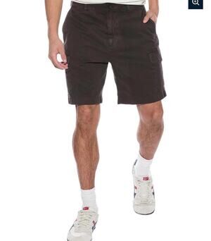 VINCE GARMENT DYE TWILL CARGO SHORT GRAY SIZE 38 XXL NWT $250.00 PREPPY